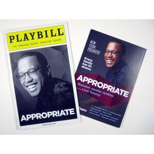 Appropriate Playbill March 2014 Brandon Jacob Jenkins Maddie Corman Postcard